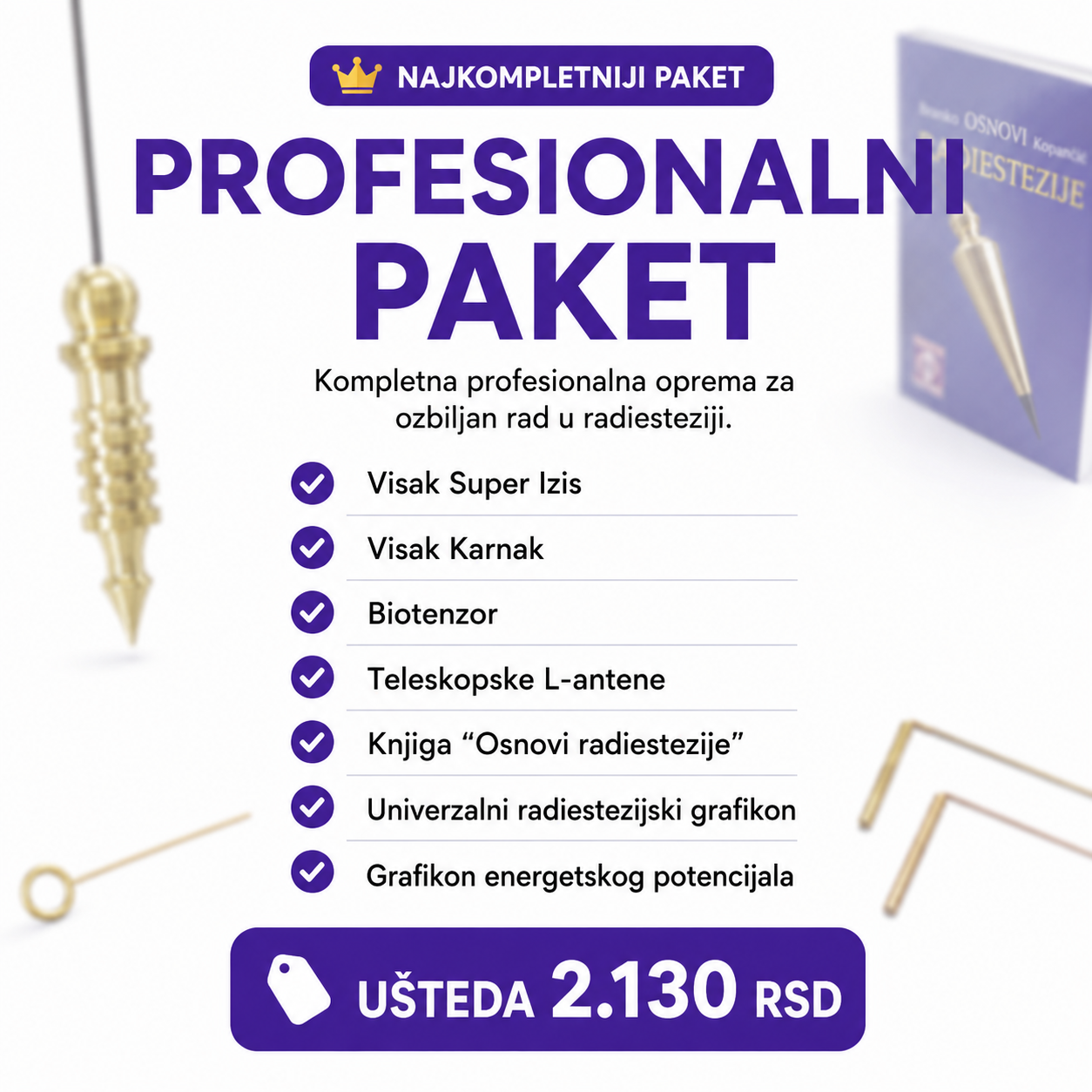 Profesionalni paket radiestezije