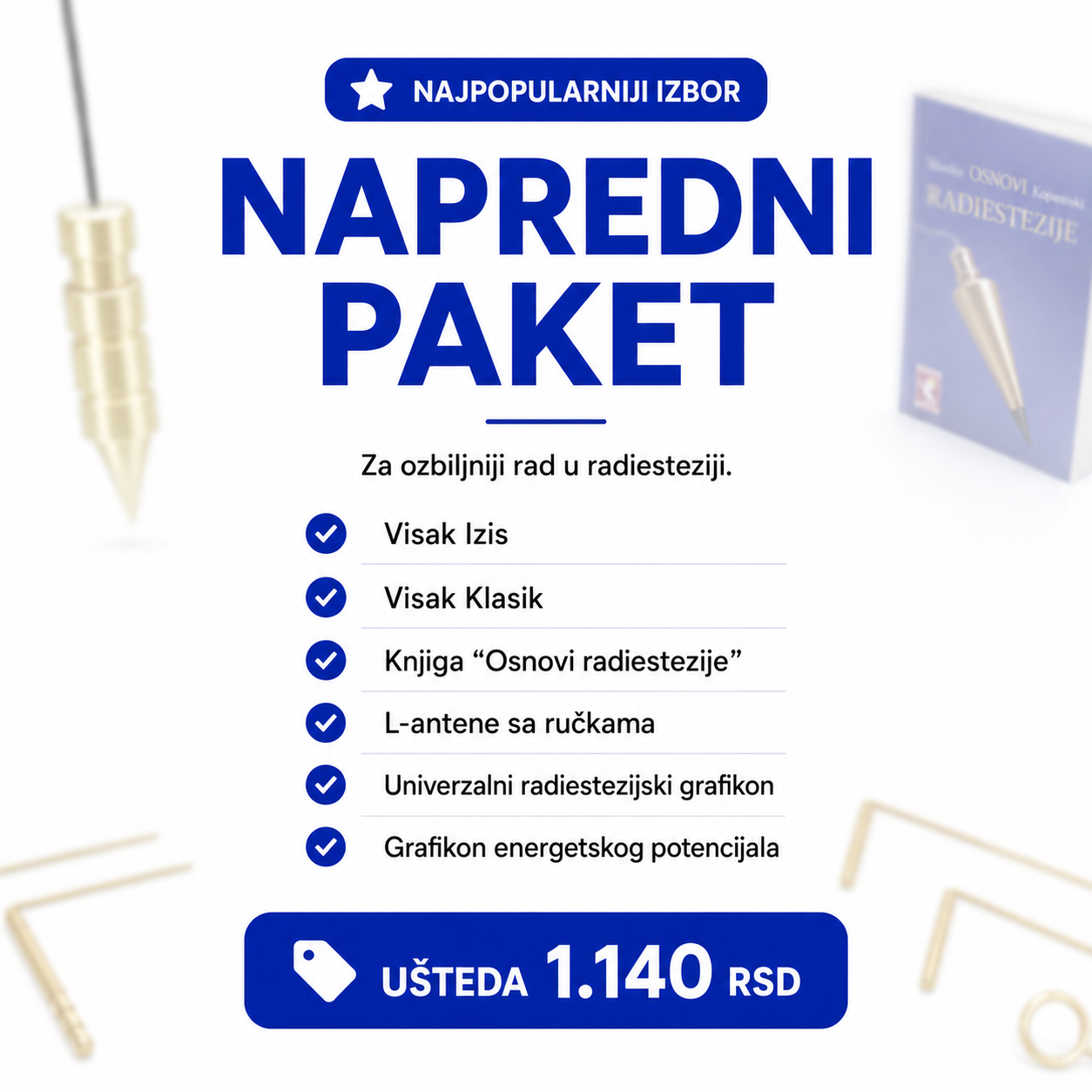 Napredni paket radiestezije