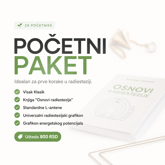 Početni paket radiestezije
